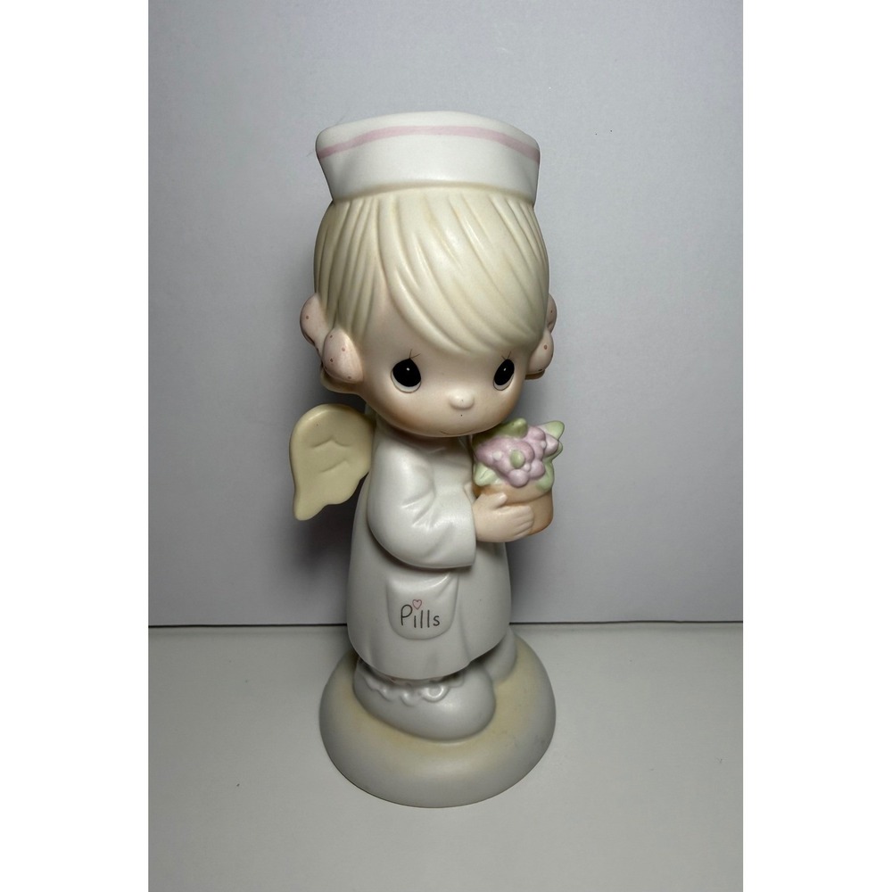 Vintage Precious Moments Angel of Mercy 1986 Nurse Figurine 102482‎